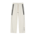 ROSULAB Uni-Sex Reflection Striped Straight-Leg Sweatpants