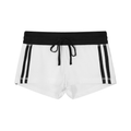 ROSULAB Women's Contrast Stripe Track Shorts