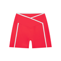 ROSULAB Women’s High Rise Color Block Yoga Shorts