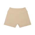 ROSULAB Women’s High Rise Pocket Scrunch Yoga Shorts