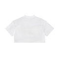ROSULAB Women’s Cropped Paneled V-Neck Jersey
