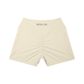 ROSULAB Women’s High Rise Pocket Scrunch Yoga Shorts