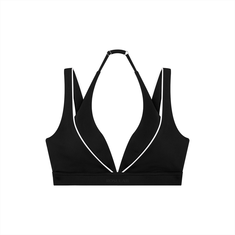 ROSULAB Women’s Halter Neck Yoga Sports Bra