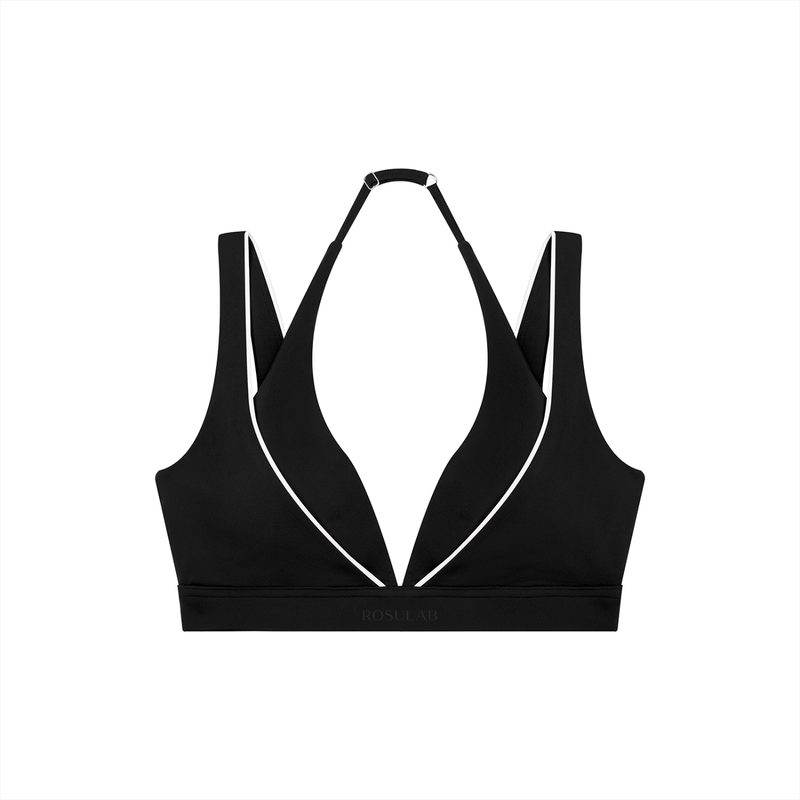 ROSULAB Women’s Halter Neck Yoga Sports Bra