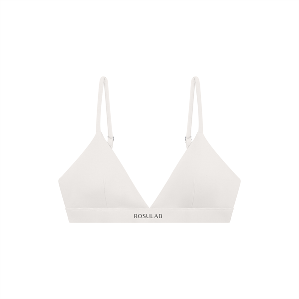 ROSULAB Women’s Cropped V-Neck Sports Bra