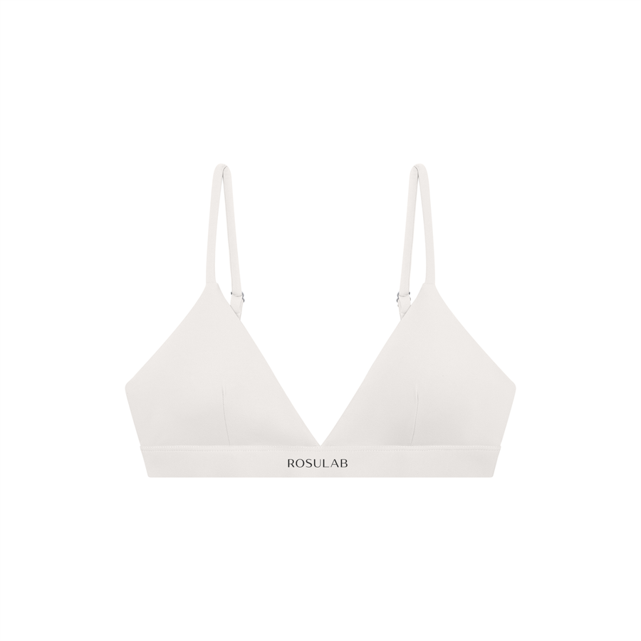 ROSULAB Women’s Cropped V-Neck Sports Bra
